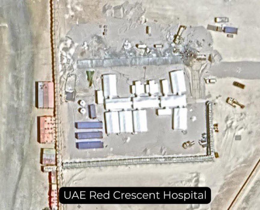 الإمارات تعالج مقاتلي RSF الجرحى والمرتزقة الكولومبيين في مستشفى مطار بوساسو الميداني020 الإمارات تعالج مقاتلي RSF الجرحى والمرتزقة الكولومبيين في مستشفى مطار بوساسو الميداني