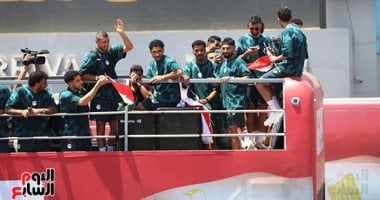 المنتخب يتوجه إلى أحد فنادق العلمين بعد العودة من المشاركة التاريخية بكأس العالم