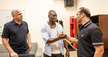 الأهلي يوجه الشكر إل الأهلي يوجه الشكر إلى أليو ديانج بعد مسيرة حافلة بالإنجازات.. صور