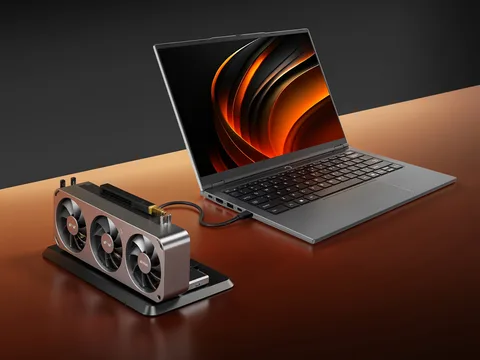 لينوفو تطلق حاسوبها المحمول الجديد والاقتصادي من شركة AMD مع دعم eGPU وهيكل خفيف
