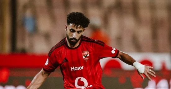 موقف مروان عطية من اللحاق بمباراة الأهلي والمقاولون بعد نزلة البرد