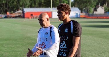 منتخب مصر يواصل تدريباته بمشاركة حسام حسن استعدادا لمواجهة بلجيكا.. فيديو