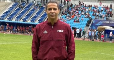 الظهور الثامن.. محمود عاشور حكم فيديو احتياطيا فى مباراة إسبانيا وبلجيكا