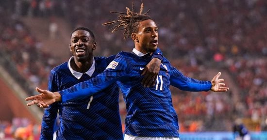 منتخب فرنسا يواصل انتصاراته مع زيدان ويعبر بلجيكا فى دورى الأمم الأوروبية