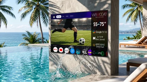 شركة ويموف تطلق شاشات Vivaldi Series 4000 الخارجية الفاخرة بدقة 4K UHD وسطوع هائل