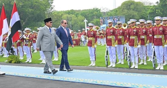 الرئيس السيسى: نشدد على رفض مصر القاطع لأى محاولات تستهدف تهجير الشعب الفلسطينى أو تصفية قضيته