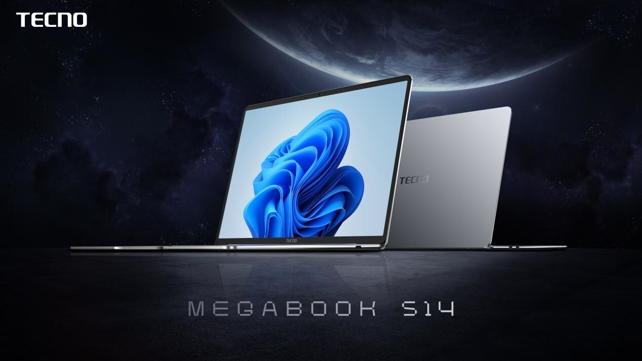 MegaBook S14 أخف حاسوب محمول بشاشة OLED بقياس 14 بوصة من Tecno في MWC25020 MegaBook S14 أخف حاسوب محمول بشاشة OLED بقياس 14 بوصة من Tecno في MWC25