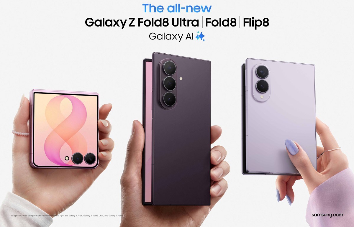 تفاصيل أسعار سلسلة Samsung Galaxy Z Fold8 وهاتف Z Flip8