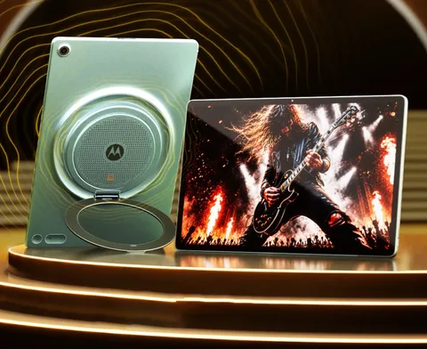 موتورولا تستعرض جهاز Moto Pad 70 Groove مع 9 مكبرات صوت JBL قبل أيام من الإطلاق