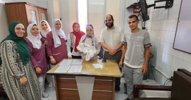 نجاح جراحة دقيقة لرضيع ولد بأمعاء خارج الجسم بمستشفى ميت غمر بالدقهلية020 نجاح جراحة دقيقة لرضيع ولد بأمعاء خارج الجسم بمستشفى ميت غمر بالدقهلية