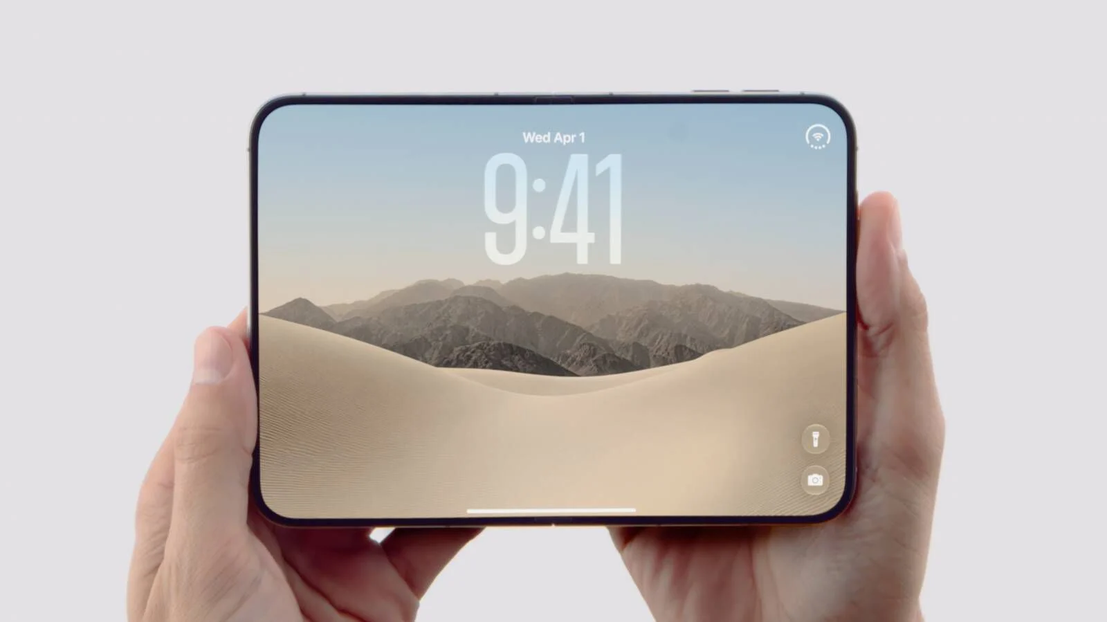 آبل تعلن عن هاتف iPhone Duo كأول أجهزتها القابلة للطي بشاشتين وتصميم عريض appleevent