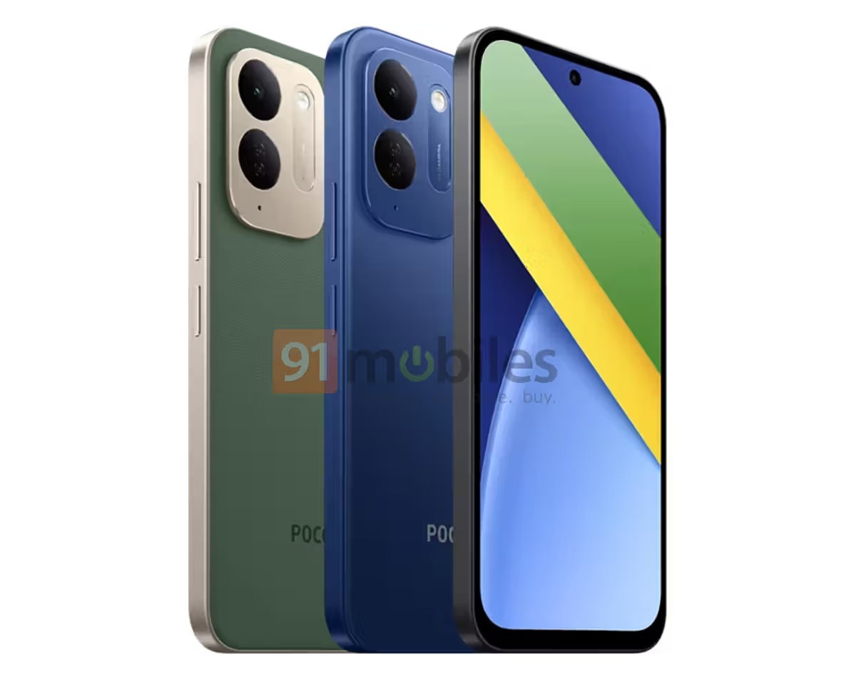 تسريب يكشف مواصفات وتصميم POCO C95 Pro.. بطارية ضخمة وشاشة 120 هرتز
