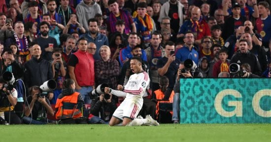 برشلونة ضد ريال مدريد.. مبابي يسجل هدفا قاتلا للملكي في الدقيقة 87