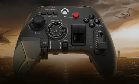 PowerA تشوق لوحدة التحكم اللاسلكية Project XRay Flight Deck لأجهزة Xbox
