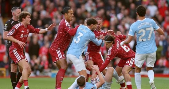 ترتيب الدوري الإنجليزي بعد انتصار مانشستر سيتي على ليفربول