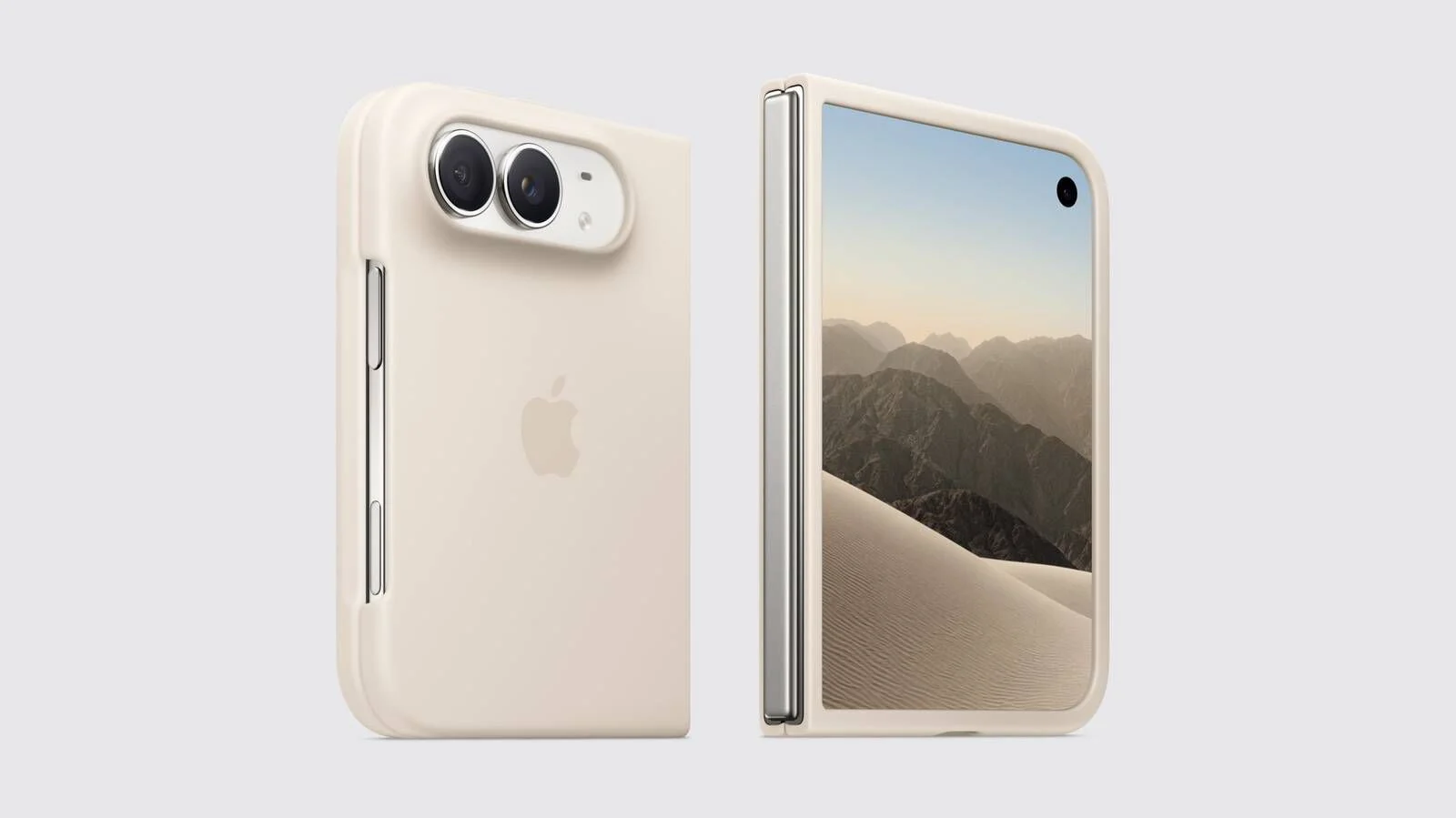 آبل تطرح غطاء وحافظة Folio بمسند مدمج لهاتف iPhone Duo القابل للطي appleevent
