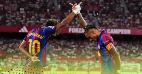 على خطى ميسي وسواريز.. رافينيا ويامال الأعلى تقييما في أوروبا 2026