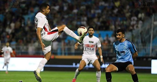 الزمالك يهزم غزل المحلة بهدف أحمد شريف ويتصدر الدوري مؤقتا