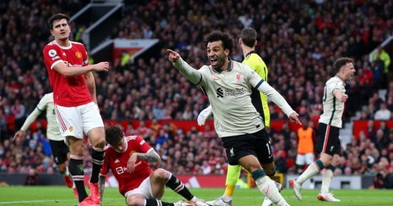 محمد صلاح لا يرحم الكبار.. مانشستر يونايتد على رأس قائمة ضحايا الملك