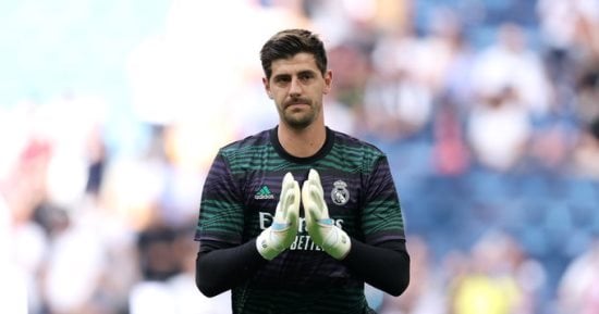 ريال مدريد يضع اللمسات النهائية على عقد كورتوا الجديد