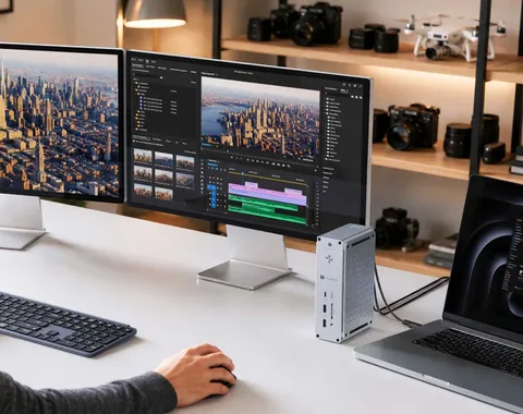 إطلاق أول محطة إرساء من شركة Keychron تدعم ثلاثة منافذ Thunderbolt 5 وتقنية شحن بقدرة 140W في الأسواق