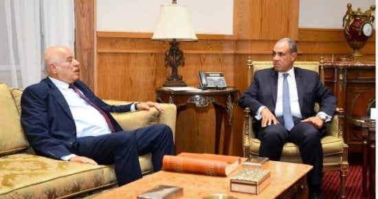 وزير الخارجية يبحث م وزير الخارجية يبحث مع أمين سر حركة فتح تطورات الأوضاع بقطاع غزة والضفة