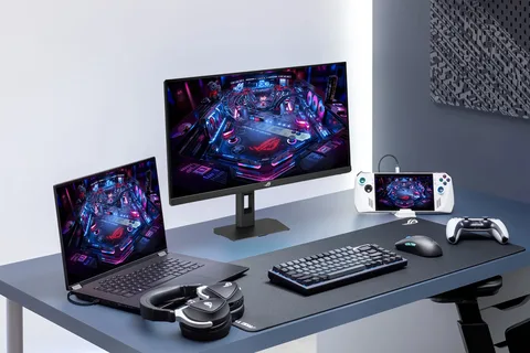 أسوس تبدأ في بيع شاشة ألعاب جديدة بمقاس 27inch بدقة 4K ومعدل تحديث يصل إلى 488 Hz
