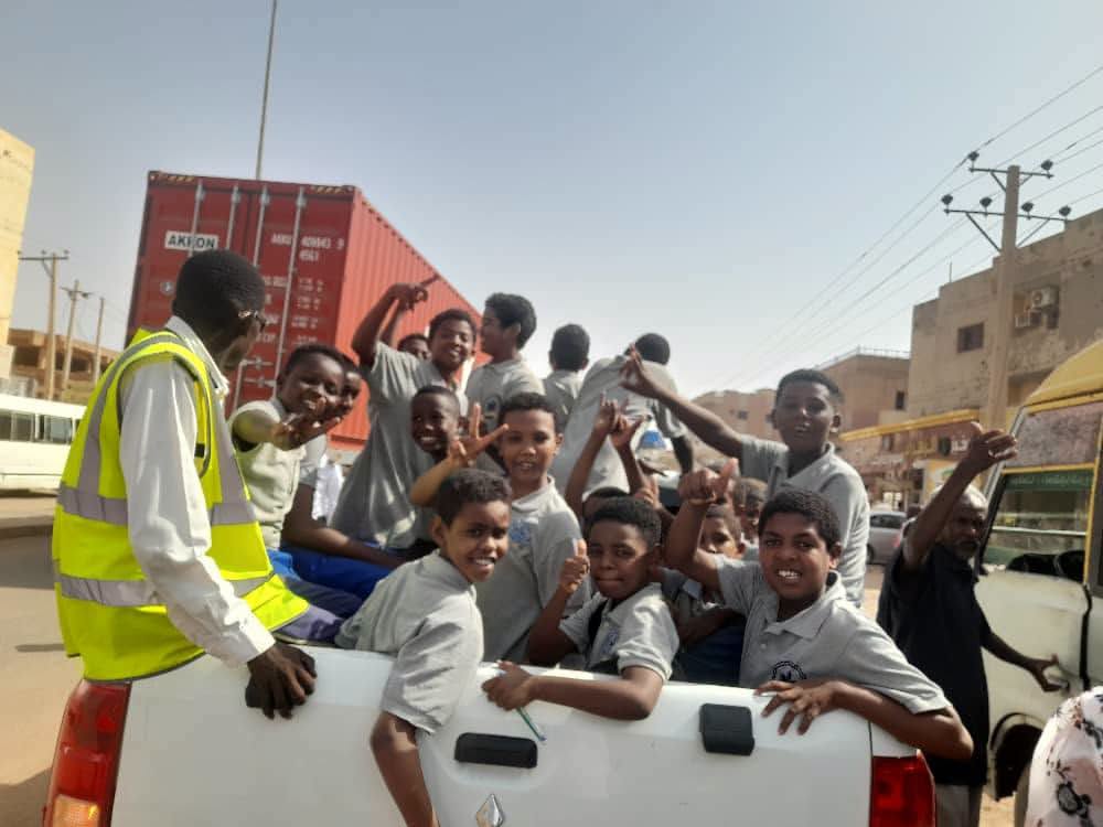 مرور ولاية الخرطوم تدشن مبادرة دورية نجاح لترحيل طلاب الشهادة الإبتدائية بولاية الخرطوم