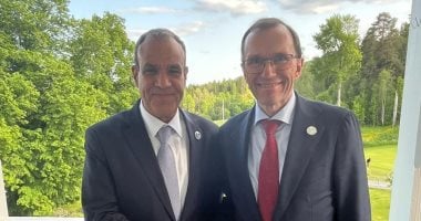 وزير الخارجية والهجرة يبحث مع نظيره النرويجى تعزيز العلاقات بين البلدين020 وزير الخارجية والهجرة يبحث مع نظيره النرويجى تعزيز العلاقات بين البلدين