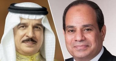 الرئيس السيسى يستقبل الرئيس السيسى يستقبل ملك البحرين اليوم لبحث مستجدات القضايا الإقليمية والدولية