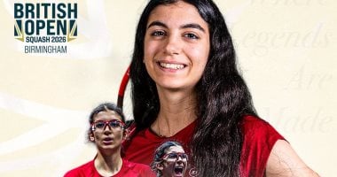 أمينة عرفى تتوج ببطولة بريطانيا المفتوحة للاسكواش لأول مرة
