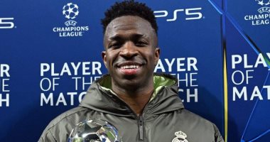 فينيسيوس جلاد مانشستر ستي في دوري أبطال أوروبا.. الأرقام توضح