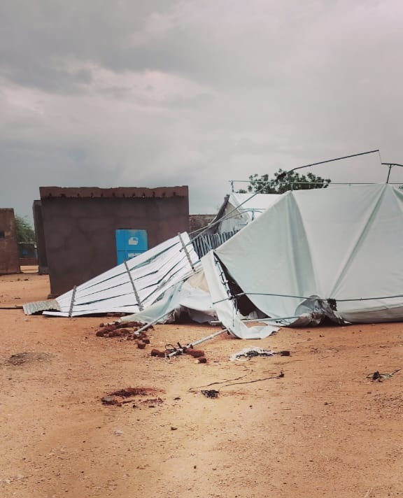شرق تشاد: وفاة طفلين سودانيين جراء السيول ومخيم يتعرض لحصار خانق