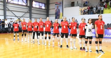 منتخب مصر لناشئات الطائرة يتوج بذهبية البطولة العربية بعد الفوز على الجزائر