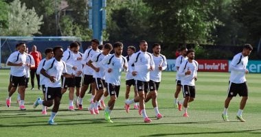 منتخب مصر يتدرب فى ملعب جونزاجا استعدادا لمباراة نيوزيلندا.. صور