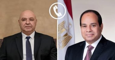 الرئيس السيسى يؤكد لجوزاف عون دعم مصر الكامل لسيادة لبنان وسلامة أراضيه