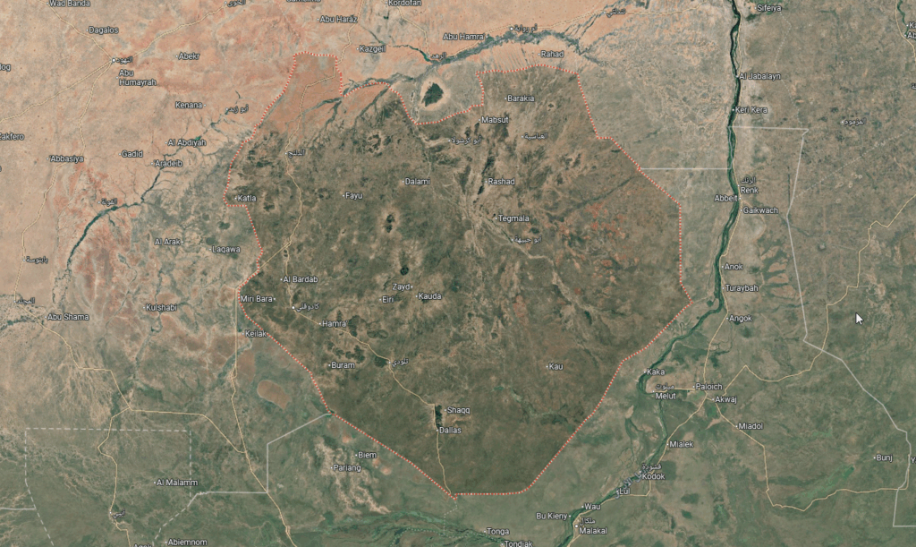 مقتل 17 في قصف بطائرة مسيرة على سوق بجنوب كردفان 