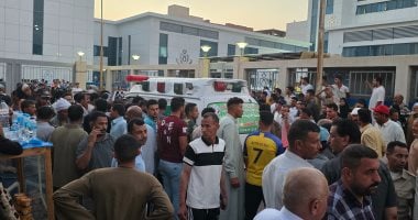 خروج أول جثمان من ضحايا حادث الدواويس بالإسماعيلية إلى مسقط رأسها بالشرقية