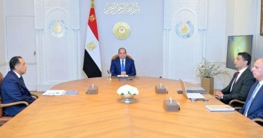 الرئيس السيسى يؤكد أهمية التوسع فى توطين الصناعات المغذية للصناعات الثقيلة