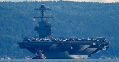 الجيش الأمريكى: حريق على متن حاملة الطائرات يو إس إس جيرالد فورد