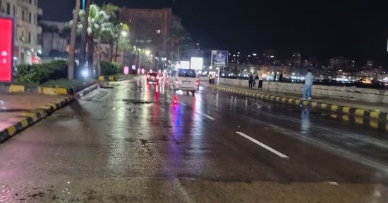 أمطار وانخفاض درجات الحرارة بالإسكندرية.. وتقلبات جوية مستمرة فيديو
