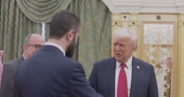 ترامب عن لقائه أحمد الشرع: الرئيس السورى رائع ولديه فرصة جيدة020 ترامب عن لقائه أحمد الشرع: الرئيس السورى رائع ولديه فرصة جيدة
