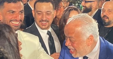 أشرف زكى ودياب ورامى إمام وبتول عرفة فى حفل زفاف منة عدلي القيعى صور020 أشرف زكى ودياب ورامى إمام وبتول عرفة فى حفل زفاف منة عدلي القيعى صور