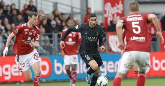 باريس سان جيرمان يحاول تصحيح المسار أمام بريست فى الدوري الفرنسي