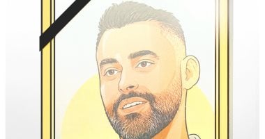 وفاة الفنان أحمد جلال عبد القوى.. فى كاريكاتير اليوم السابع