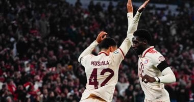 موسيالا بعد الفوز بجائزة رجل مباراة بايرن ميونخ ضد بنفيكا: الفوز أهم020 موسيالا بعد الفوز بجائزة رجل مباراة بايرن ميونخ ضد بنفيكا: الفوز أهم