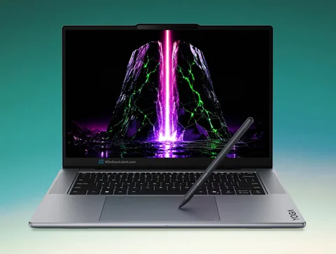 تسريب مواصفات حاسوب Lenovo Yoga Pro 9n المحمول بمعالج Nvidia RTX Spark وشاشة OLED ولوحة تتبع تفاعلية