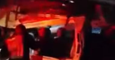 مصرع 3 أشخاص وإصابة 16 آخرين وتهشم 23 سيارة بحادث تصادم دائرى السلام.. صور