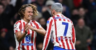 أتلتيكو مدريد يكتسح توتنهام 52 فى ذهاب ثمن نهائى أبطال أوروبا.. فيديو