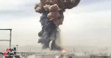 الدفاع الإيرانية تنفى وجود أى شحنات عسكرية بميناء رجائى الذى شهد انفجارا هائلا